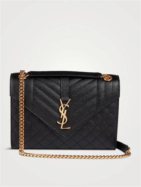 ysl monogram blogger bag in black leather|YSL monogram bag review.